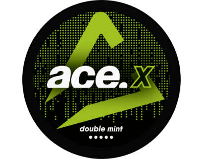 SNUS nikotiinipadjad ACE X Double Mint