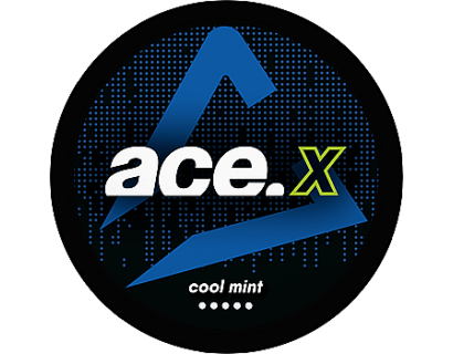 SNUS Nikotiinipadjad  ACE X  Cool Mint