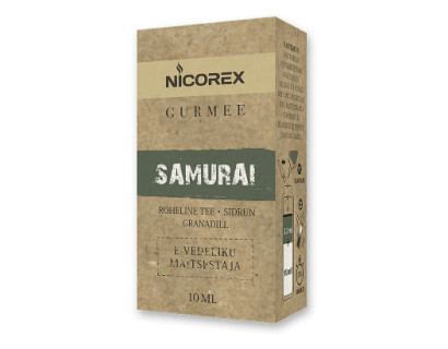 E-vedeliku maitsestaja  SAMURAI  "Gurmee"