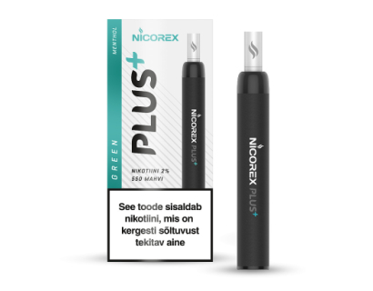 Nicorex Plus+ GREEN  e-cigarette