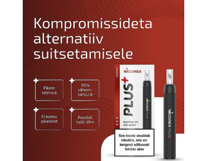 Nicorex Plus+ RED  e-cigarette
