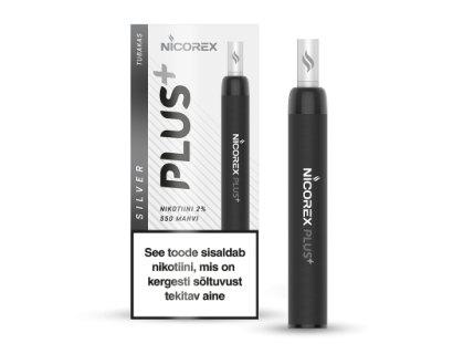 Nicorex Plus+ SILVER  э-сигарета