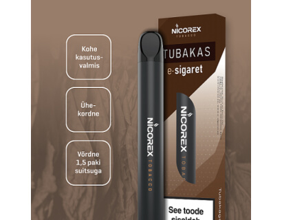 Nicorex Tobacco э-сигарета