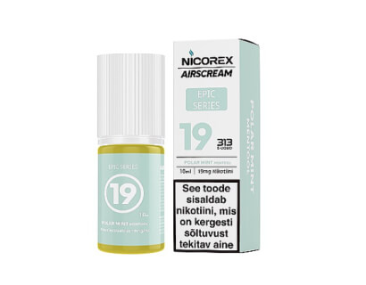 Nicorex Epic Polar Mint e-liquid with nicotine salt