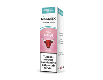Nicorex Premium Red Energy aurukivide maitsestamise vedelik