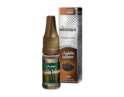 E-liquid  VIRGINIA TOBACCO  "Nicorex Premium"